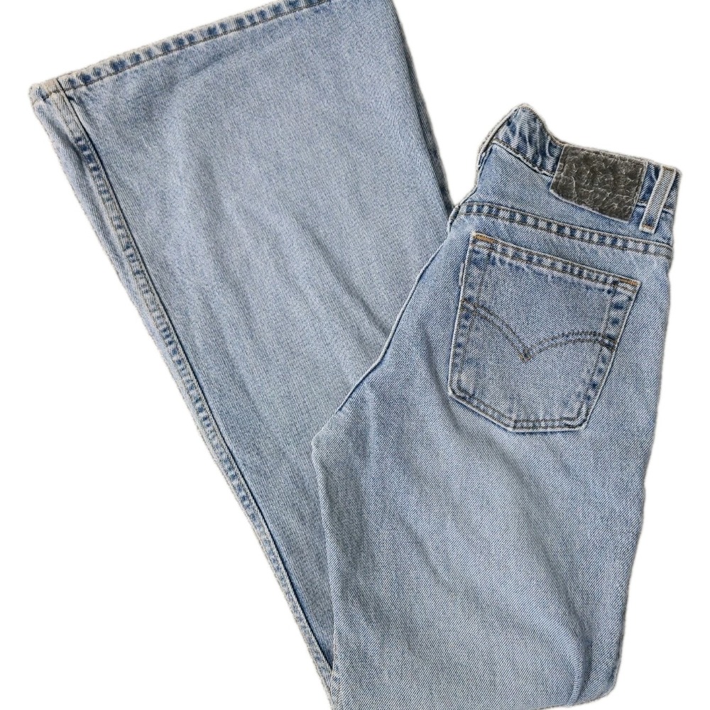 Vintage Levis Silvertab Bell Bottom Jeans Womens Size 3M Bootcut Flare Y2K